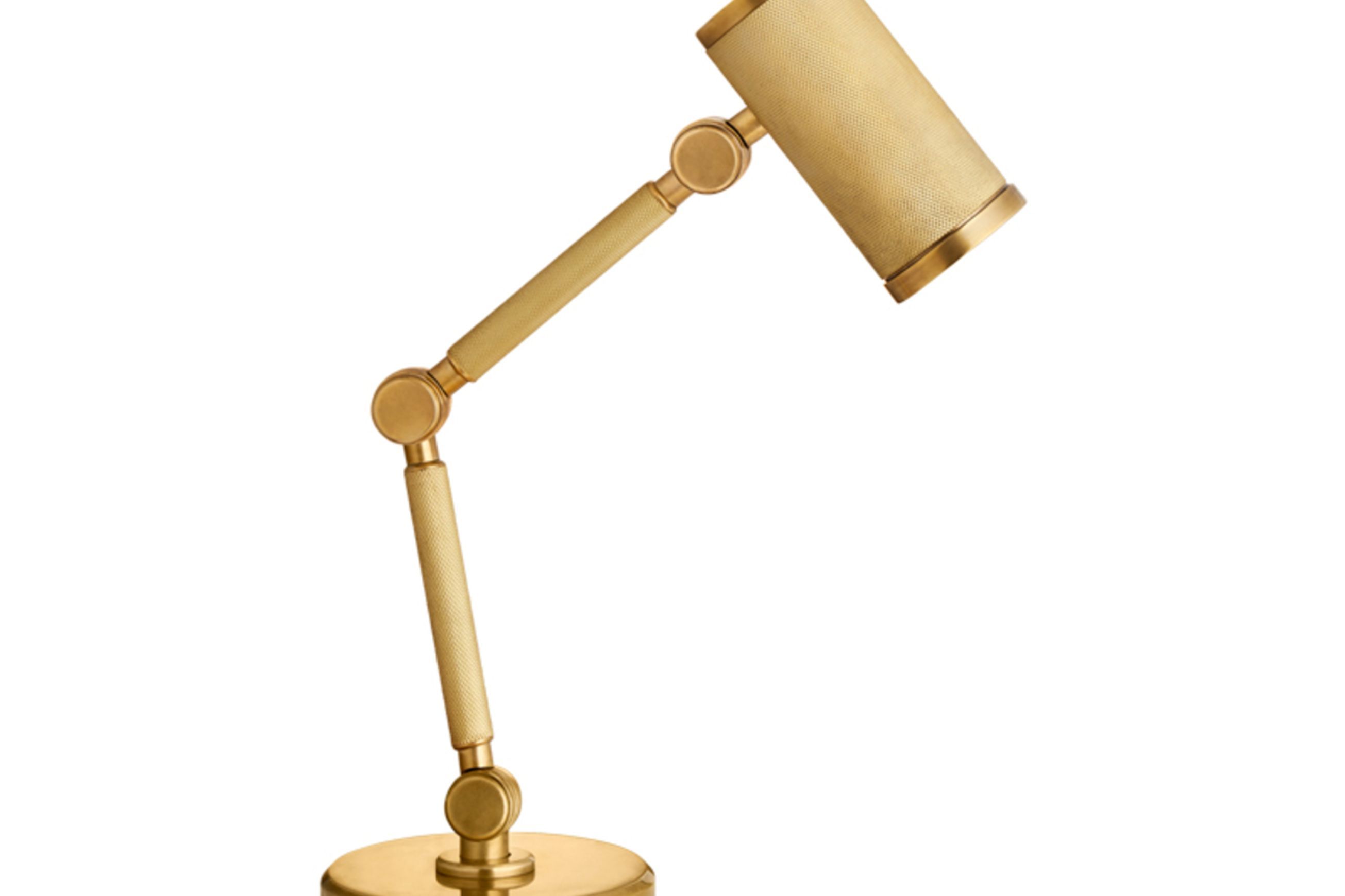Barrett Mini Desk Lamp – Brass