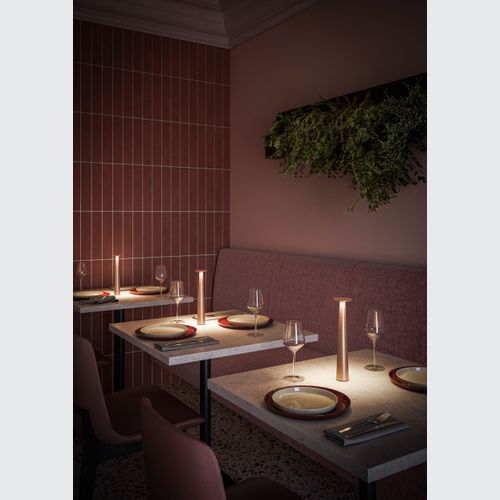 Lix Skinny Dim To Amber Lamp