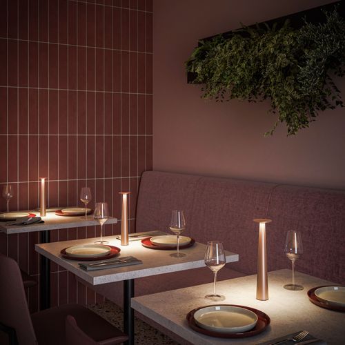 Lix Skinny Dim To Amber Lamp
