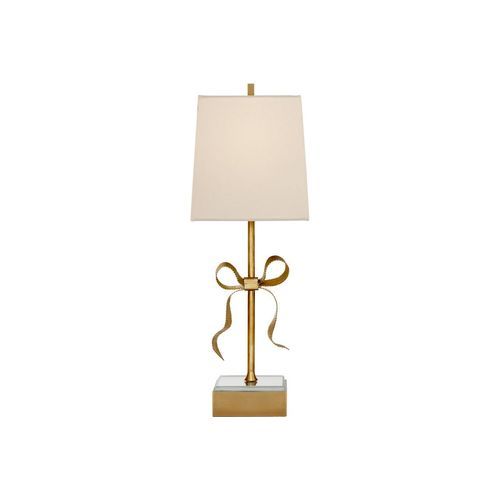 Kate Spade Ellery Gros-Grain Bow Table Lamp – Gold