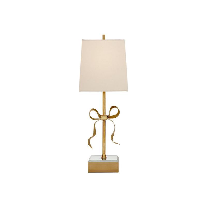 Kate Spade Ellery Gros-Grain Bow Table Lamp – Gold