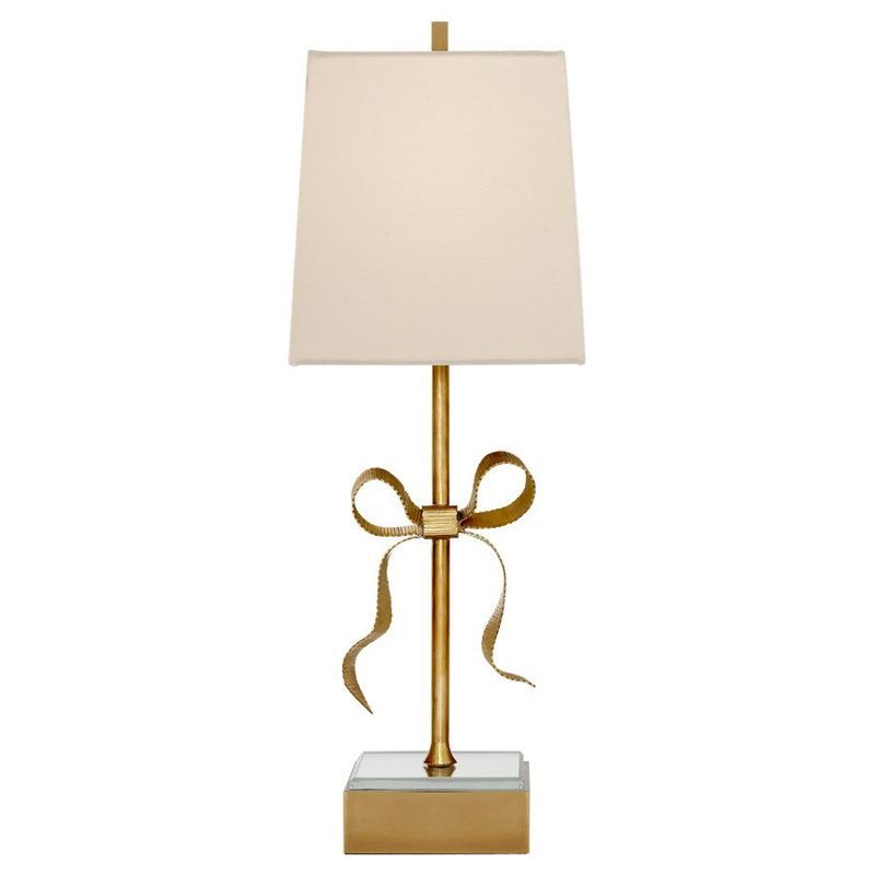Kate Spade Ellery Gros-Grain Bow Table Lamp – Gold