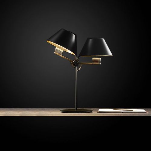 Cinema Double Table Lamp