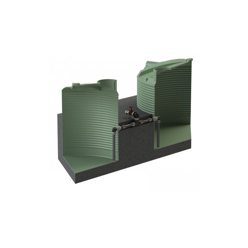 Promax Dual Tank Fire Service Outlet Kit - 100mm