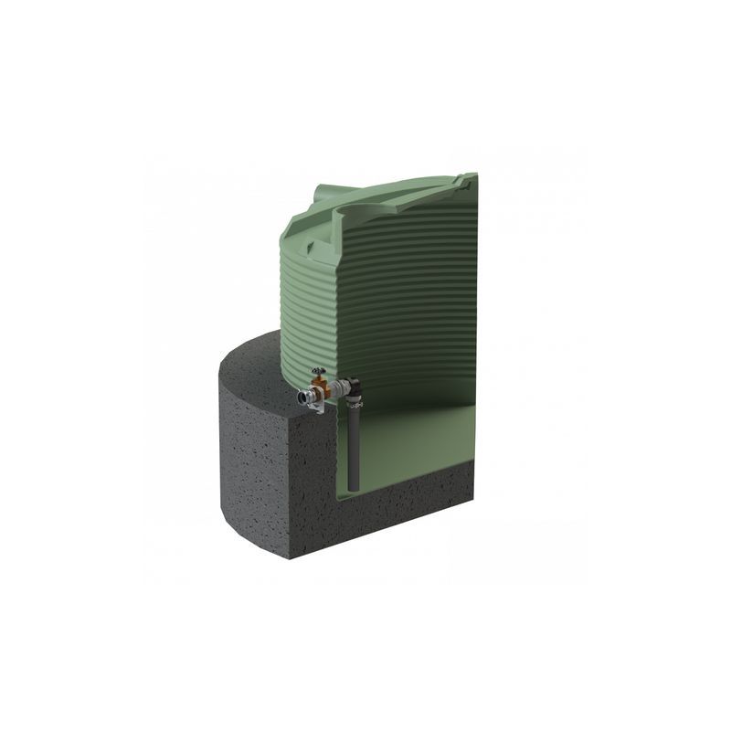 Promax Buried Single Tank Fire Service Outlet Kit - 100mm