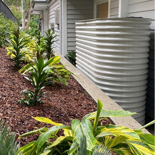 5,000 Litre Slimline 304-Grade Stainless Water Tank