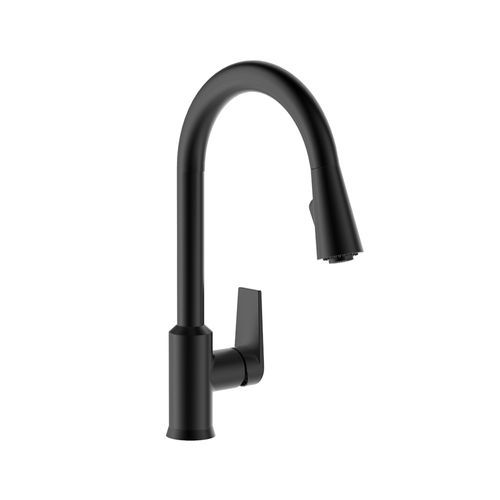Taut Matte Black Pull Out Spray Kitchen Mixer