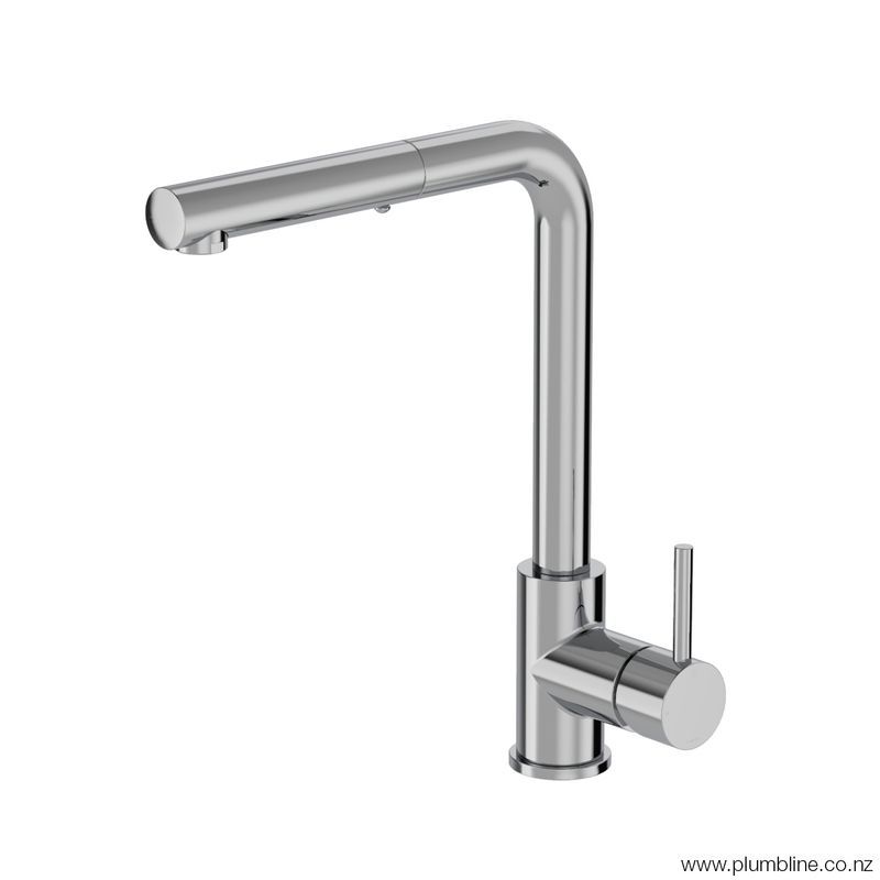 Buddy Kitchen Mixer Straight Spout With Pull Out Spray