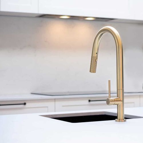 Textura Pull-Down Sink Mixer W/ Diamante Technology™
