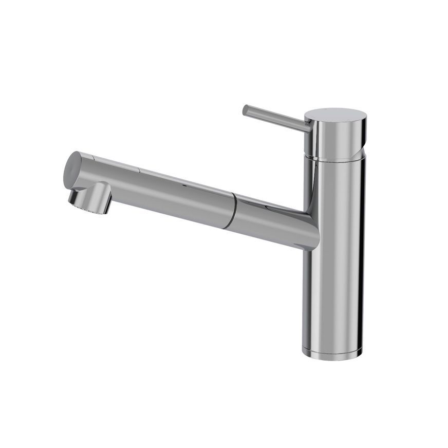 Buddy Low Height Kitchen Mixer With Pull Out Spray