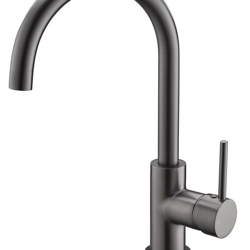 Gooseneck Swivel Mixer CLAS31 Brushed Gunmetal