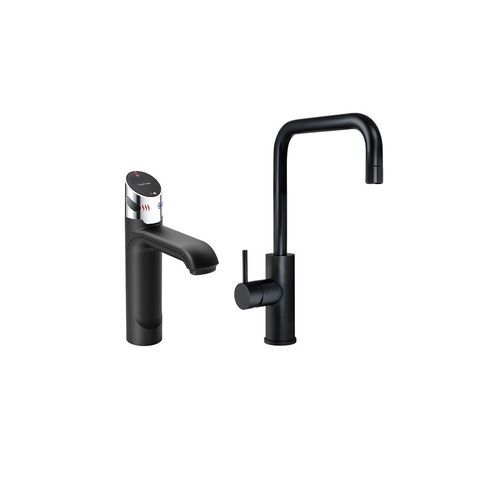 HydroTap G5 BCHA40 4-in-1 Touch-Free Wave with Cube Mixer Matte Black