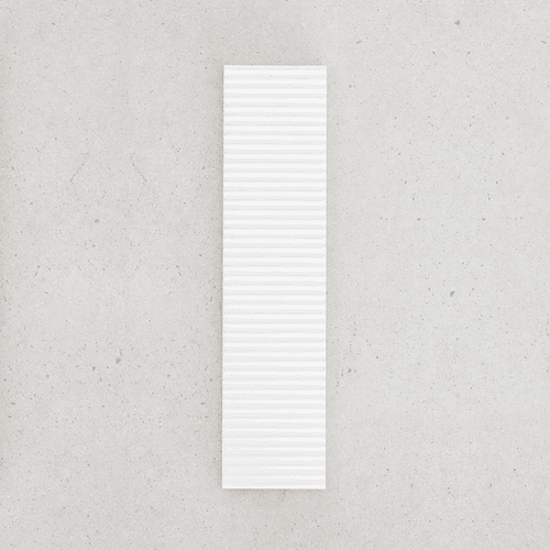 Bevled White Tile