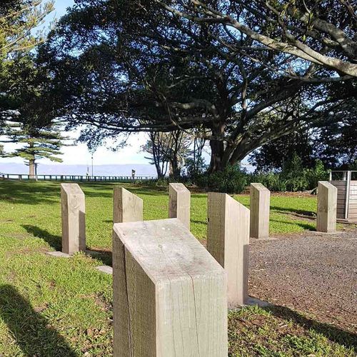 Pine Bollards