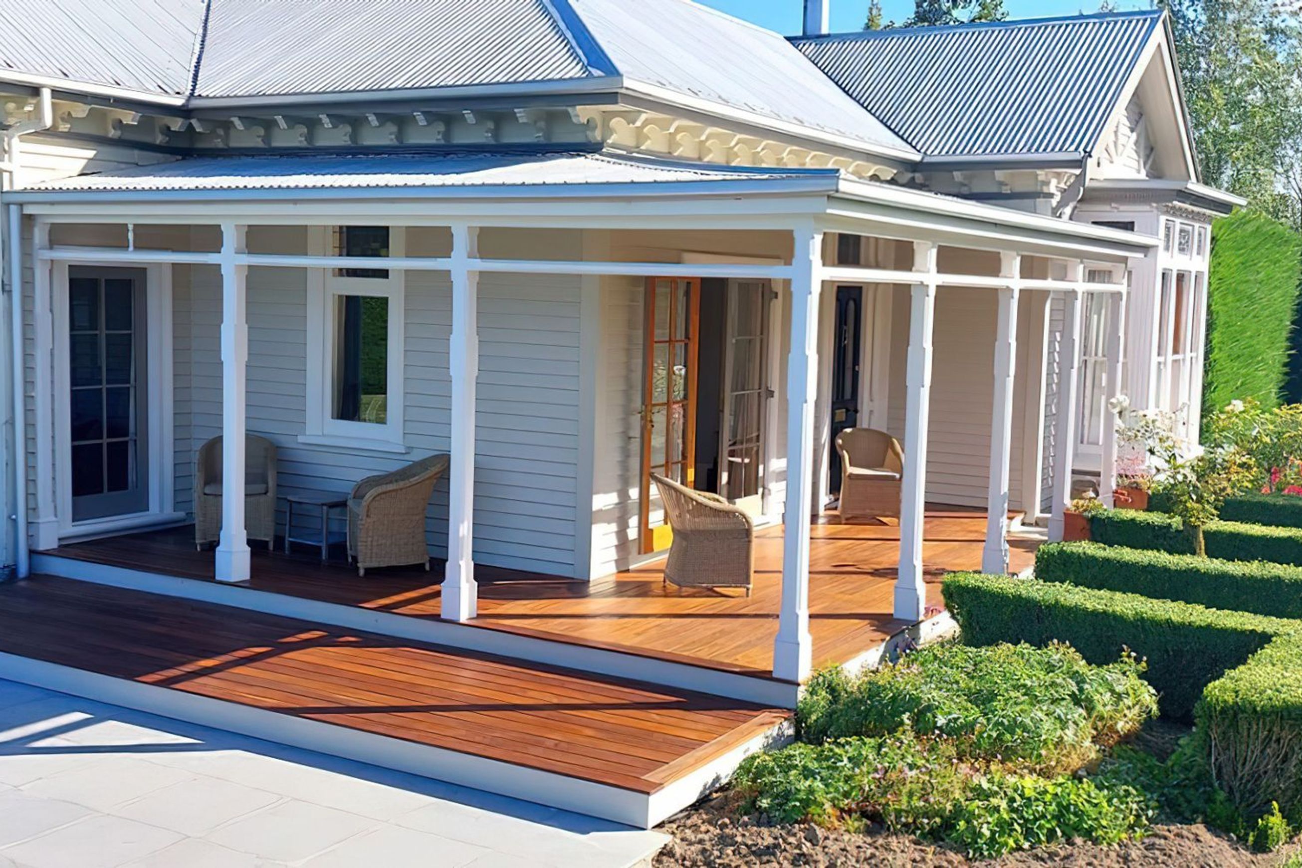 Decking | Grey and red iron bark