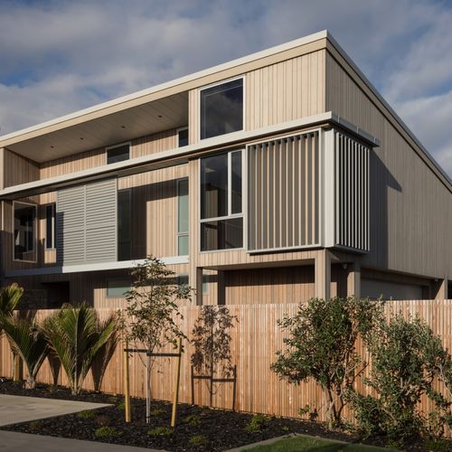 Western Red Cedar Vertical Weatherboards by Hermpac