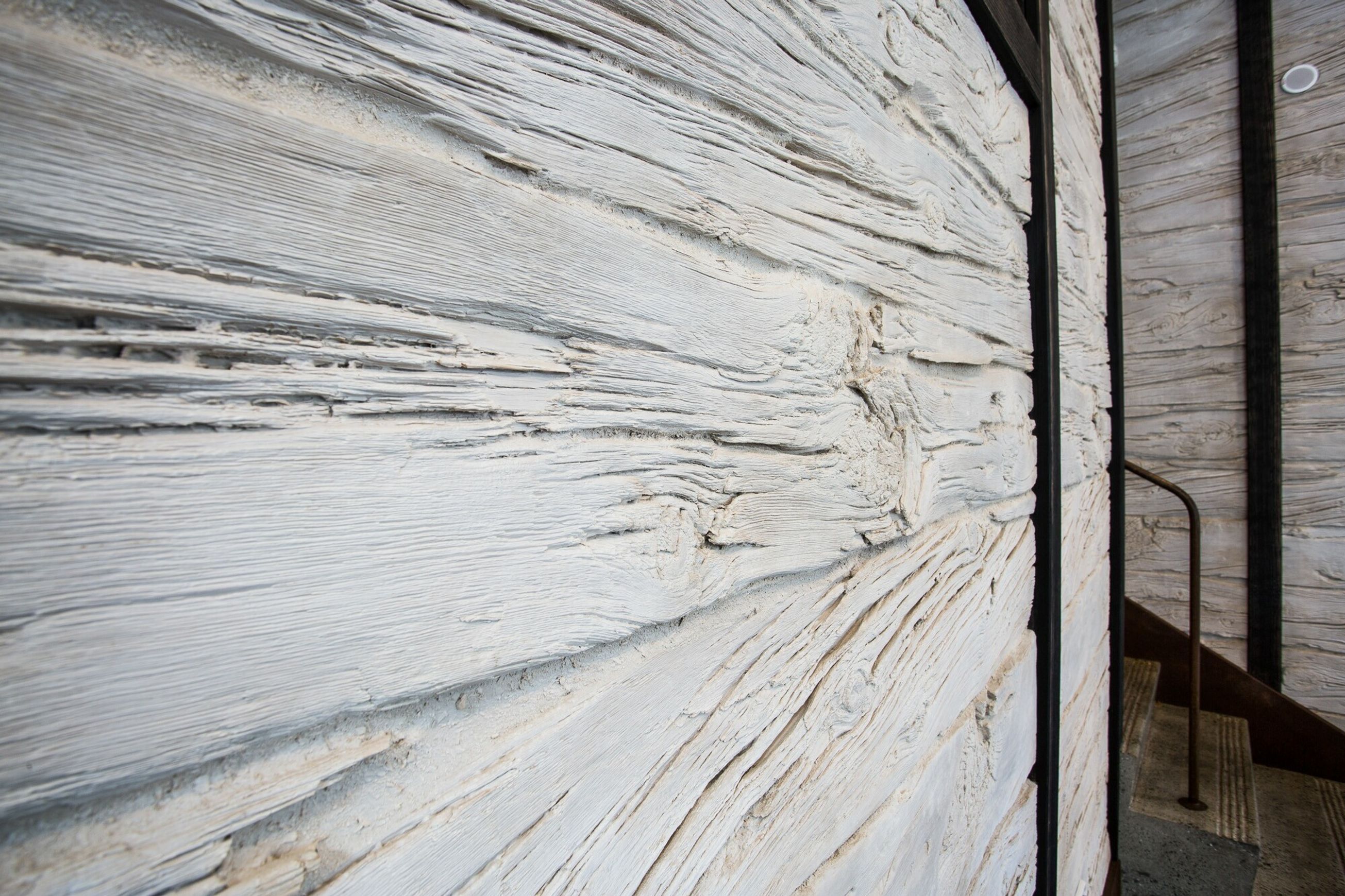 Wooden Sleeper Wall Panels by Muros - Rustic Barn Style