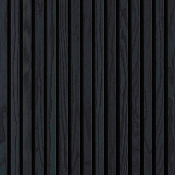 Black Ash timber Slat Panel