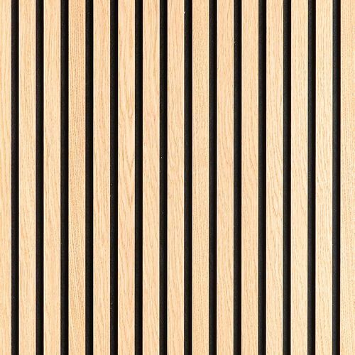 Black Oak Timber Slat Panel