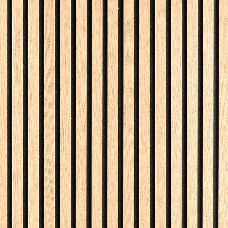 Black Oak Acoustic Timber Slat Panel