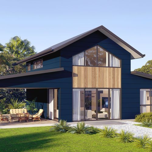 Bangalow Elevation - Kit Home