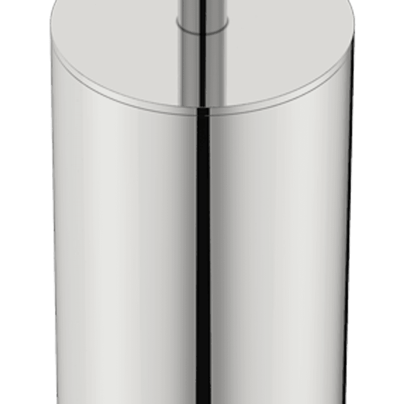 Toilet Brush + Closed Holder Freestanding