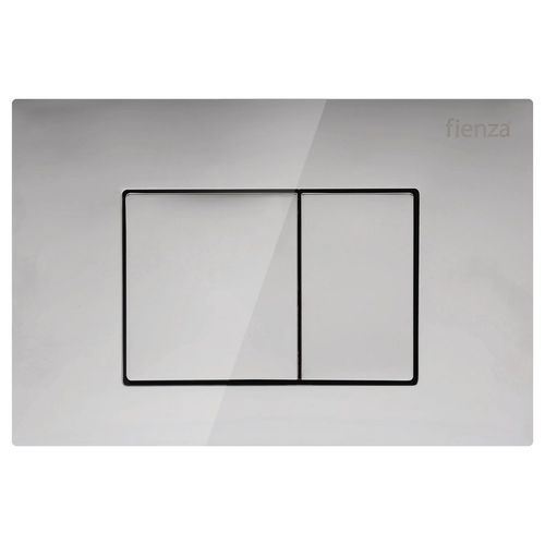 R&T Square Button Flush Plate