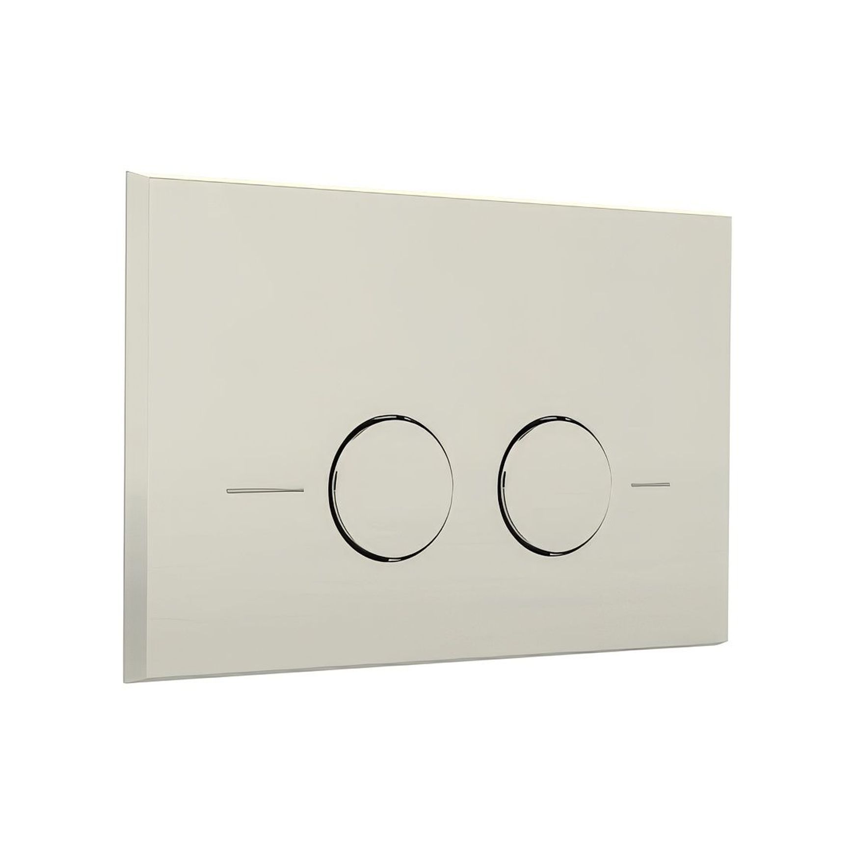 Dual flush plate - 48mm push buttons for Sigma8