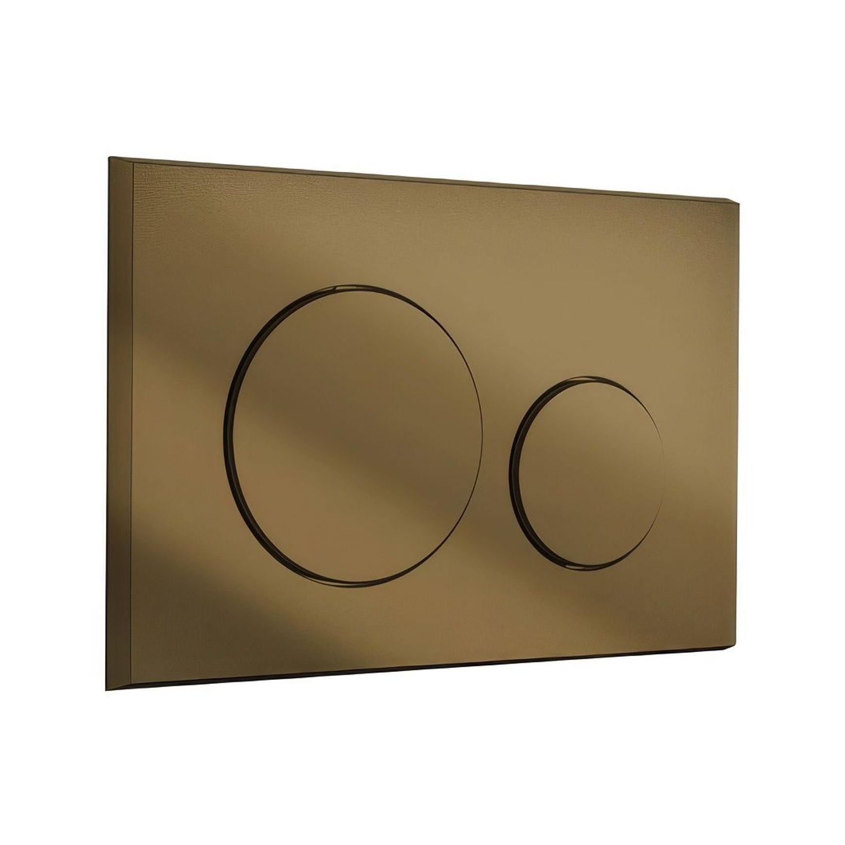 Dual flush plate for Geberit Sigma8 in-wall cistern