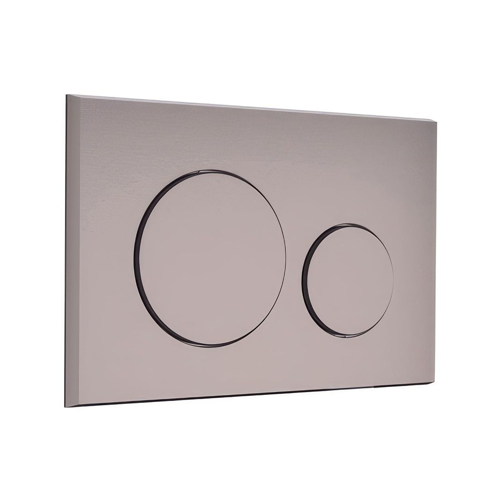 Dual flush plate for Geberit Sigma8 in-wall cistern