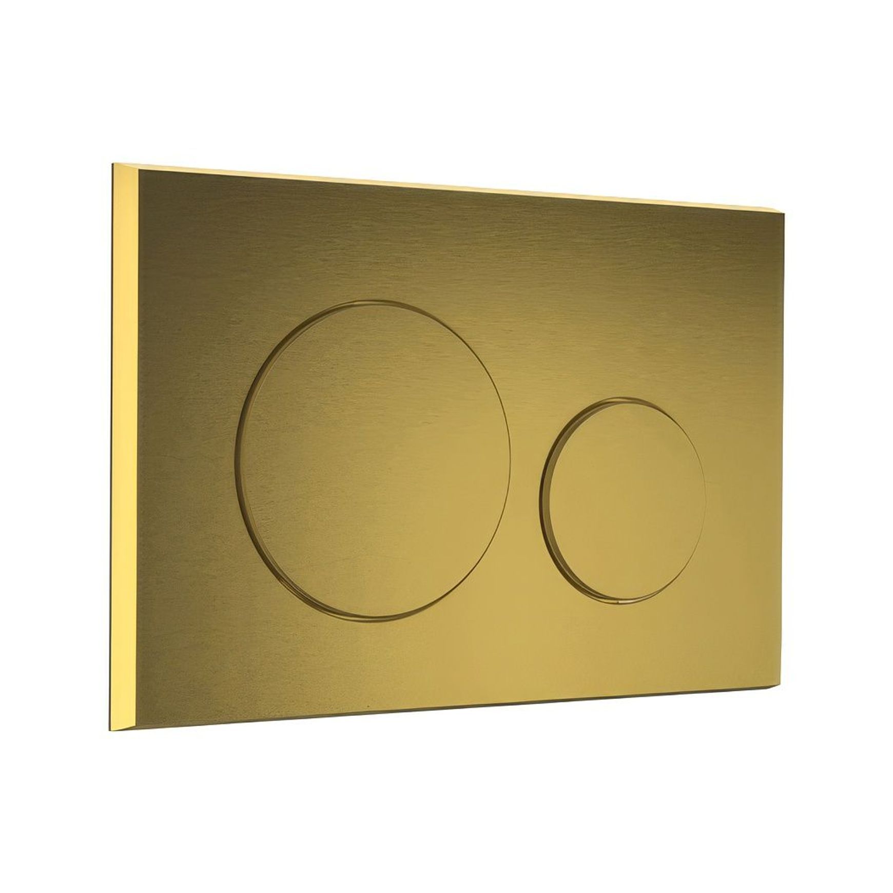 Dual flush plate for Geberit Sigma8 in-wall cistern