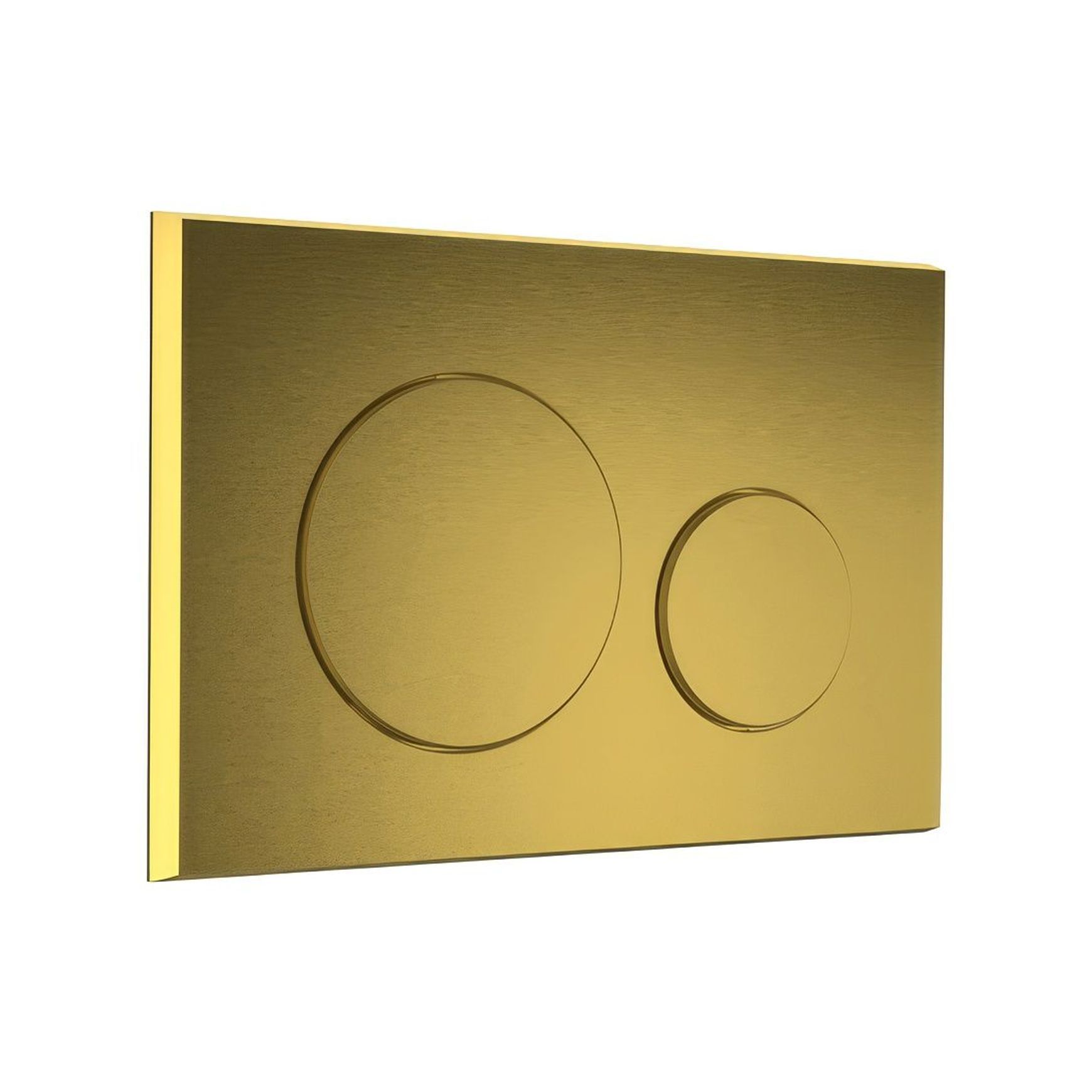 Dual flush plate for Geberit Sigma8 in-wall cistern