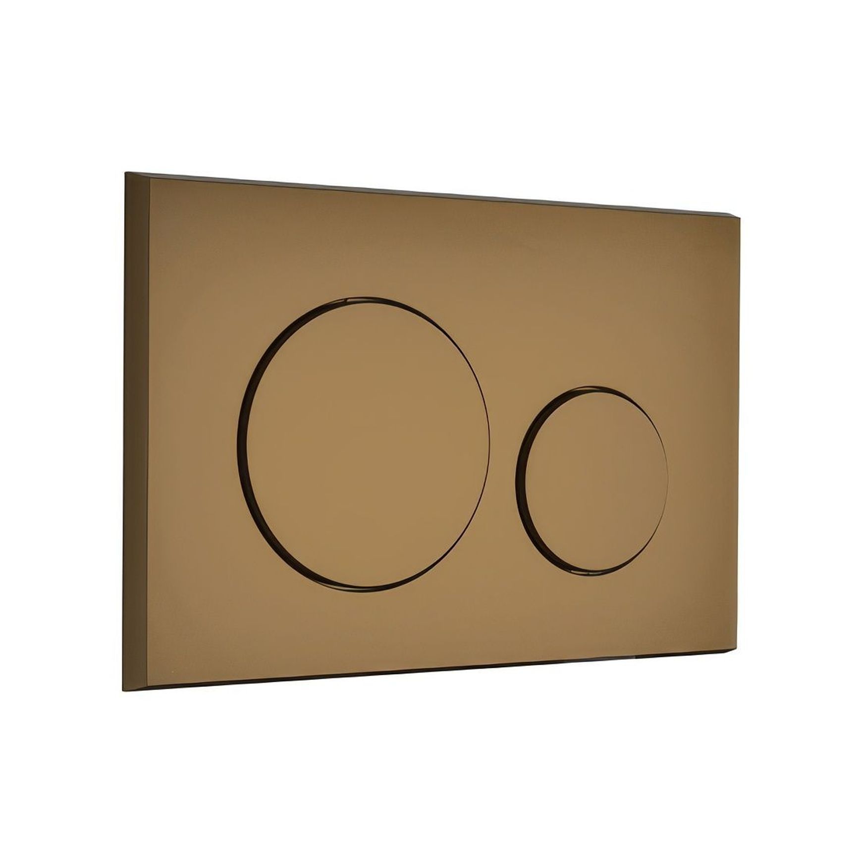 Dual flush plate for Geberit Sigma8 in-wall cistern