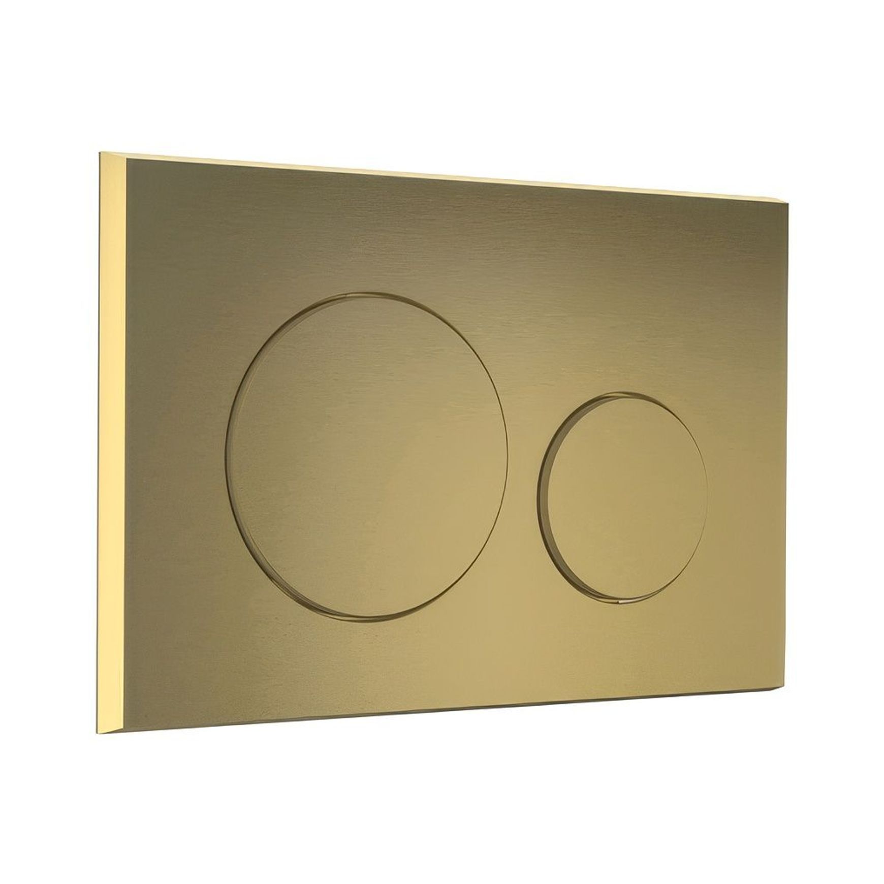Dual flush plate for Geberit Sigma8 in-wall cistern