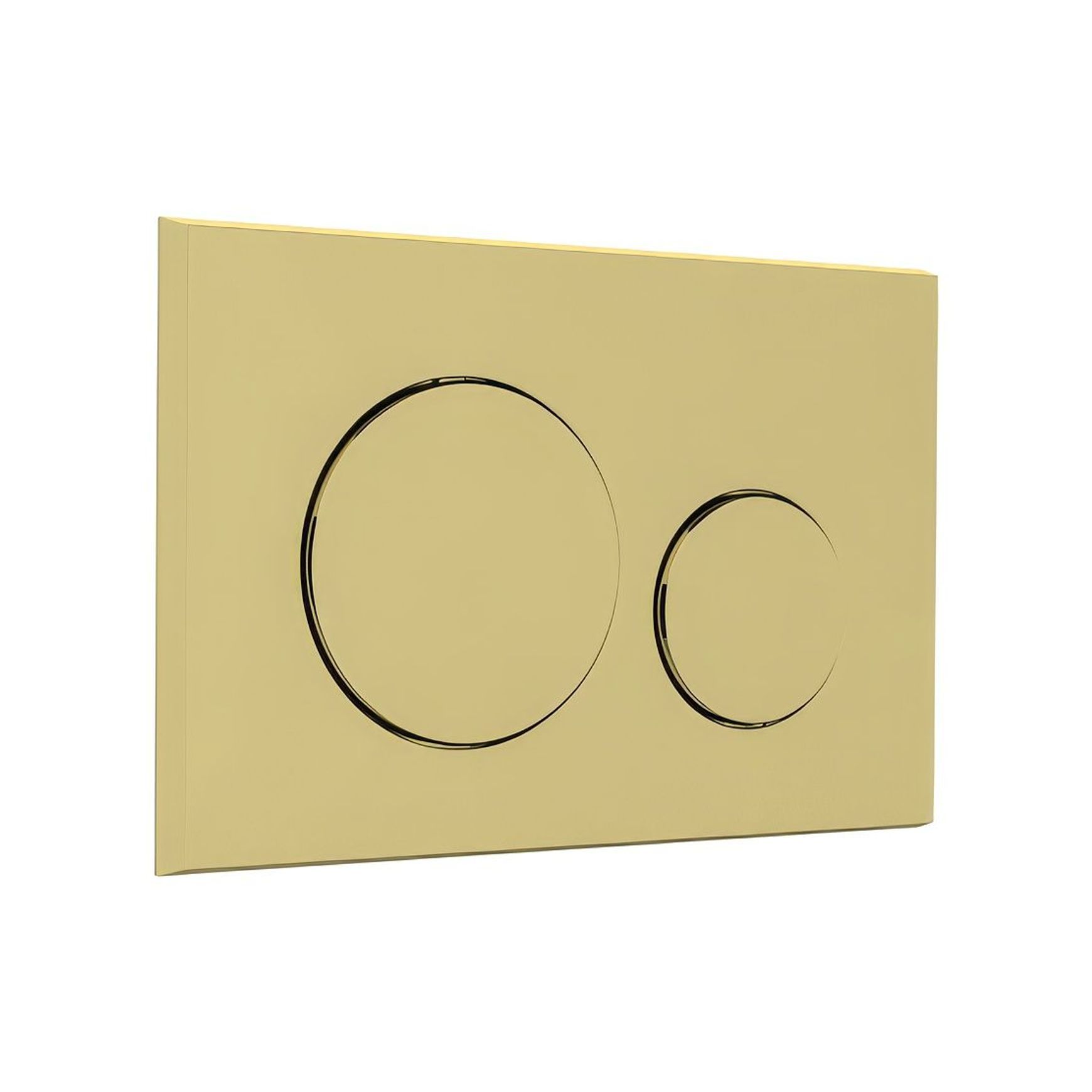 Dual flush plate for Geberit Sigma8 in-wall cistern