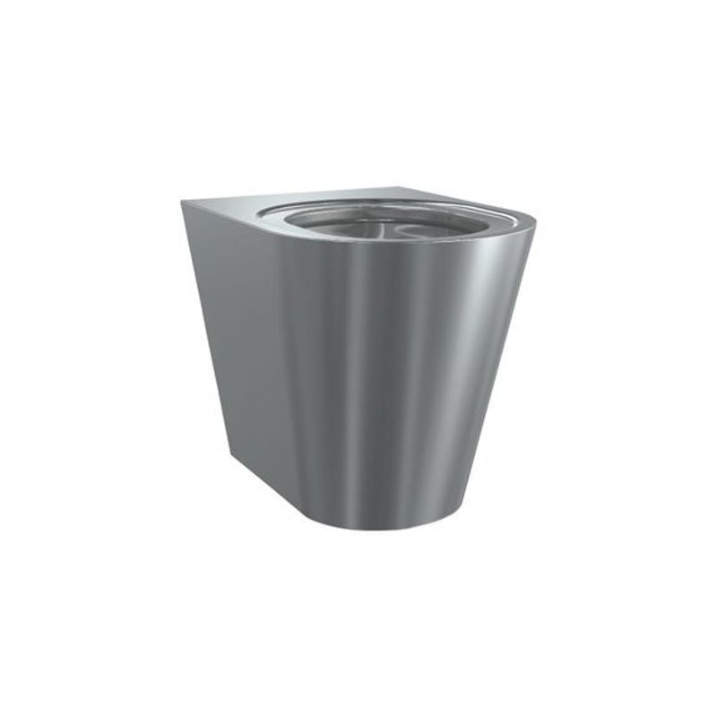 KWC Franke Stainless Steel Floor Mounted Toilet Pan