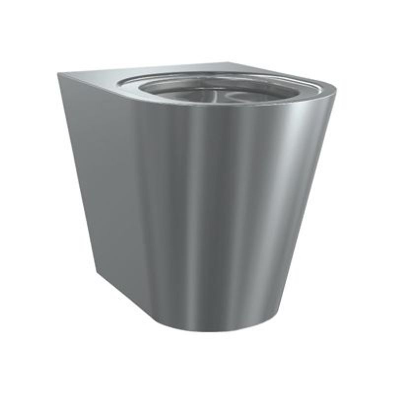 KWC Franke Stainless Steel Floor Mounted Toilet Pan