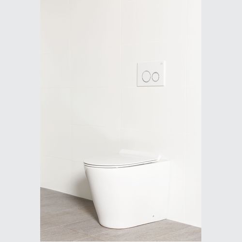 Milu Odourless Floor Mounted Pan & In-Wall Cistern Mod