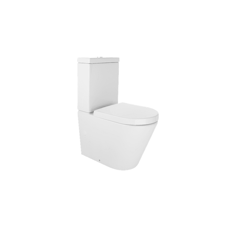 Vivo Toilet Suite with Thick Seat Gloss White