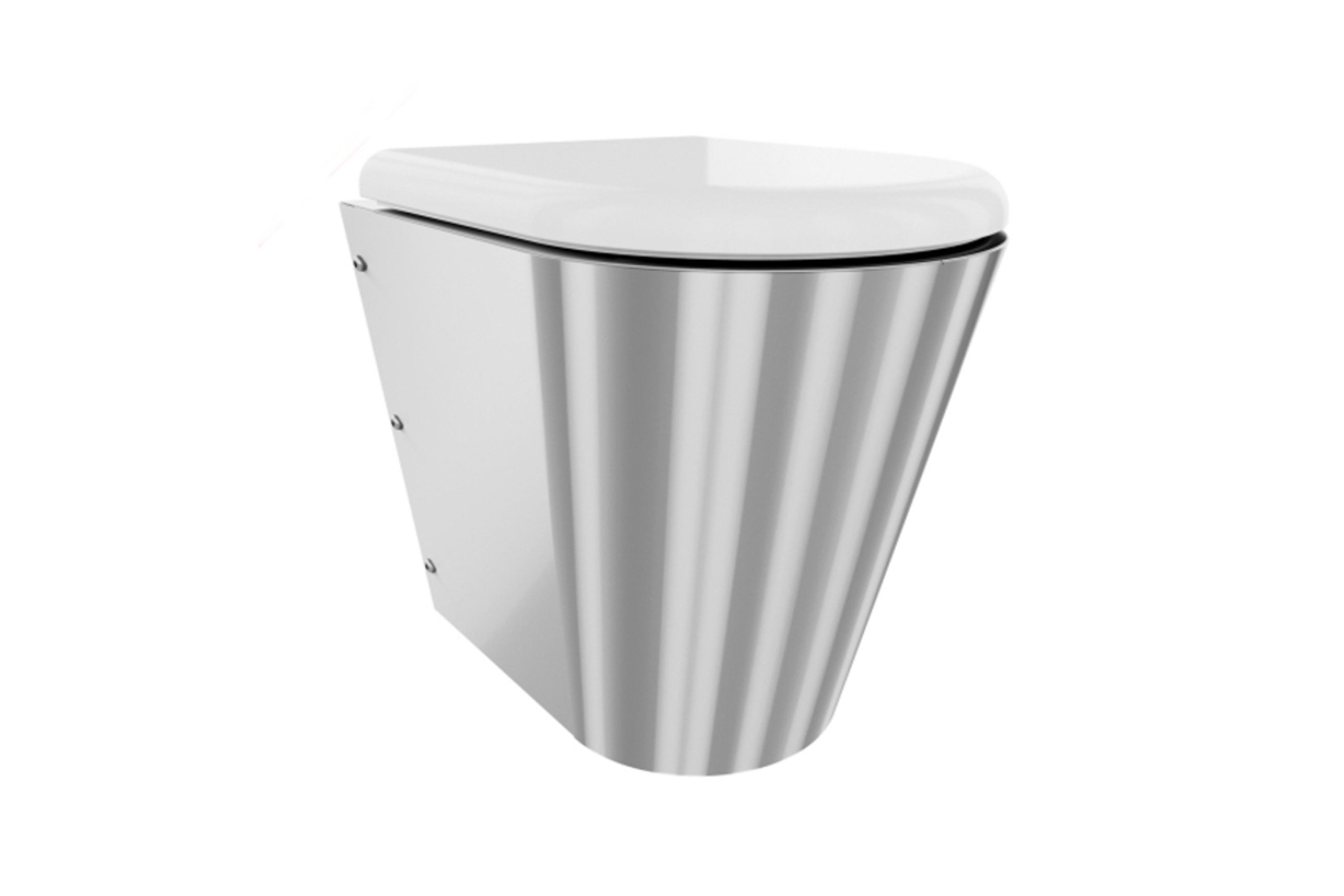 KWC Franke Floor Mounted Toilet Pan With Seat