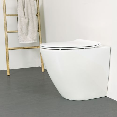 Ellisse MK II BTW Toilet Pan C/w Soft Close Seat