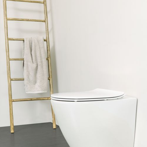 Ellisse MK II BTW Toilet Pan C/w Soft Close Seat