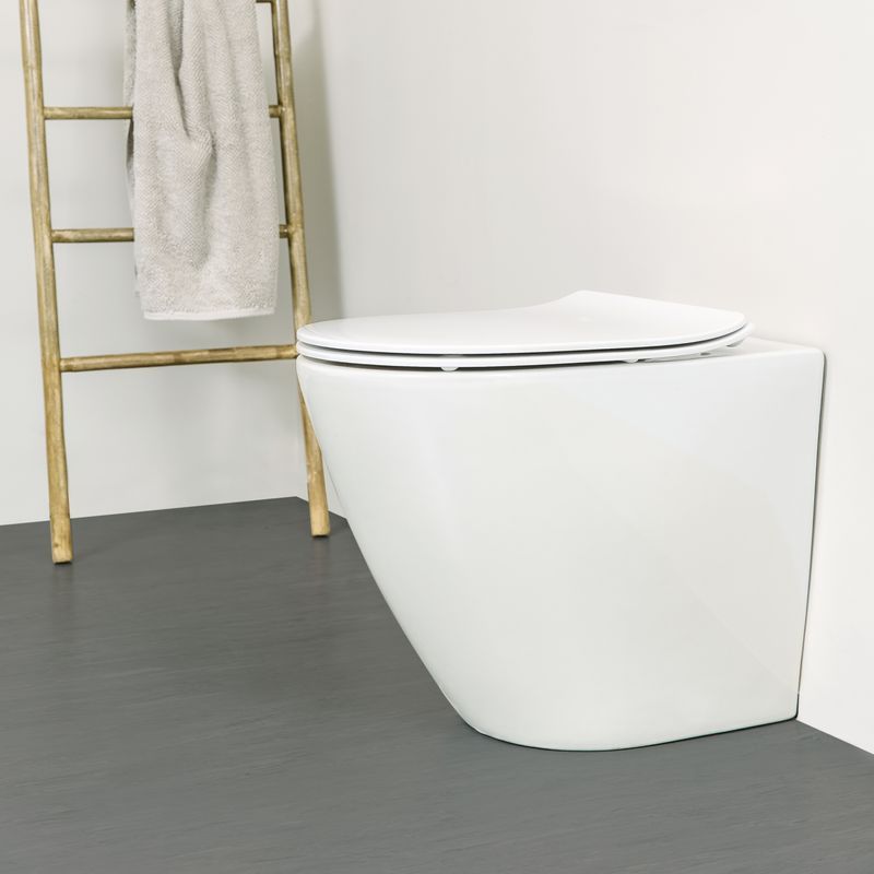 Ellisse MK II BTW Toilet Pan C/w Soft Close Seat