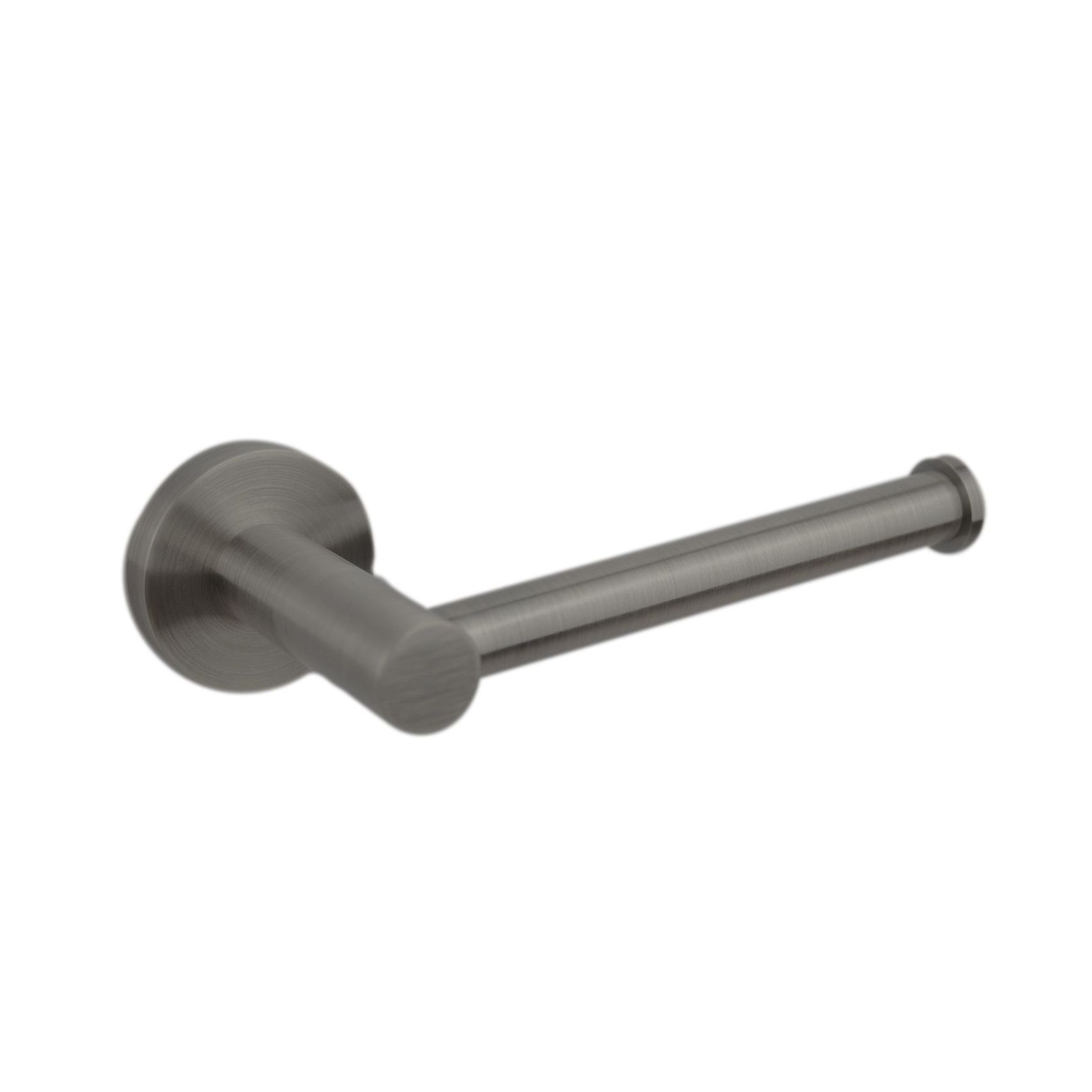 Elysian Toilet Roll Holder - Brushed Gunmetal
