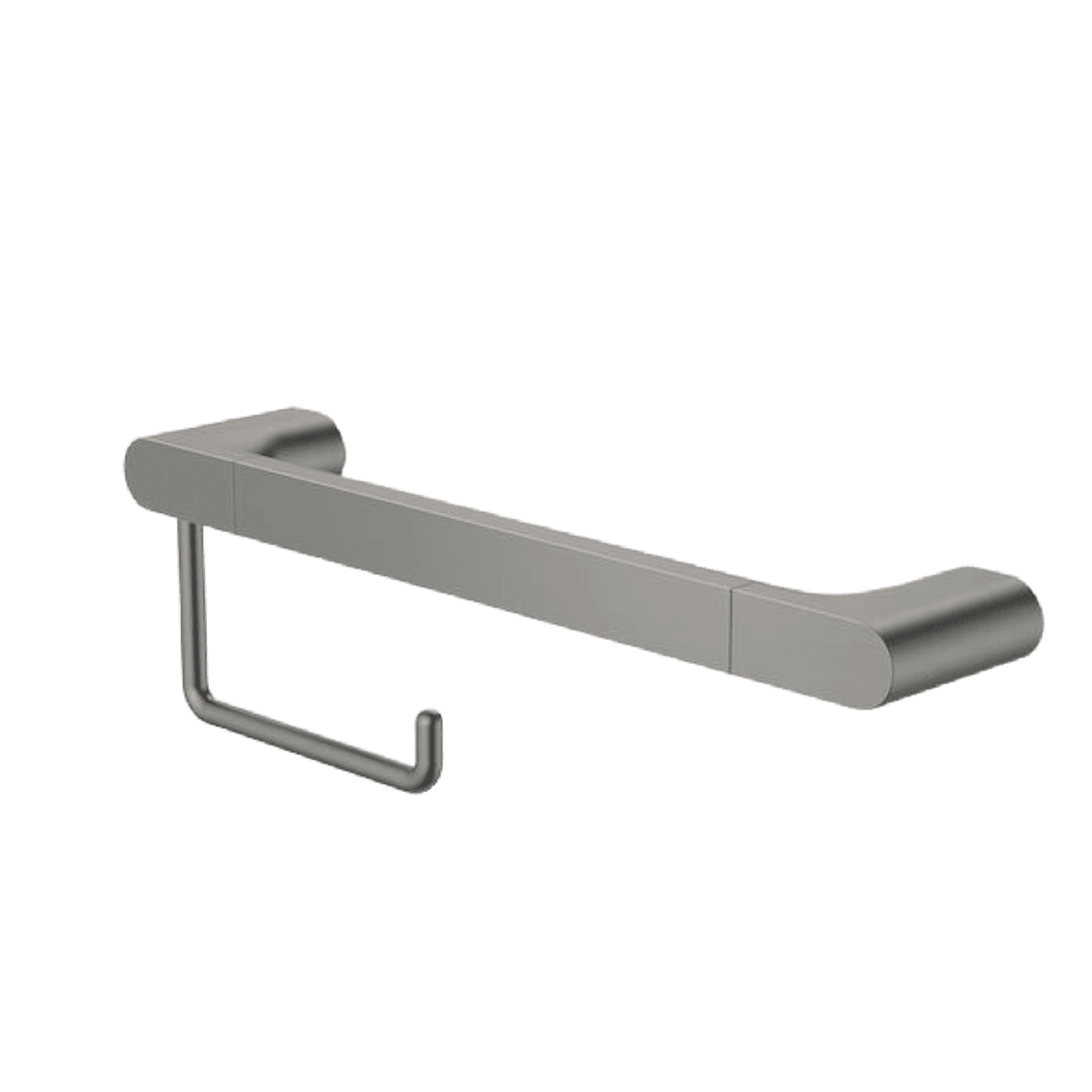 Urbane II Universal Rail 400mm + Toilet Roll Holder Set
