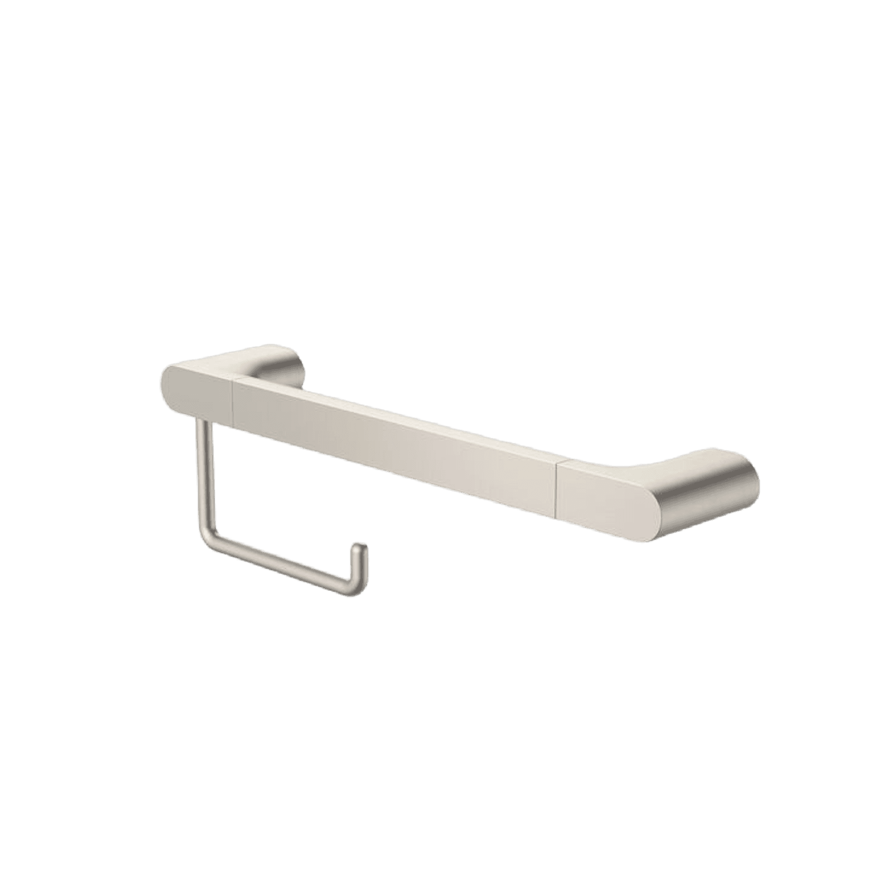 Urbane II Universal Rail 400mm + Toilet Roll Holder Set