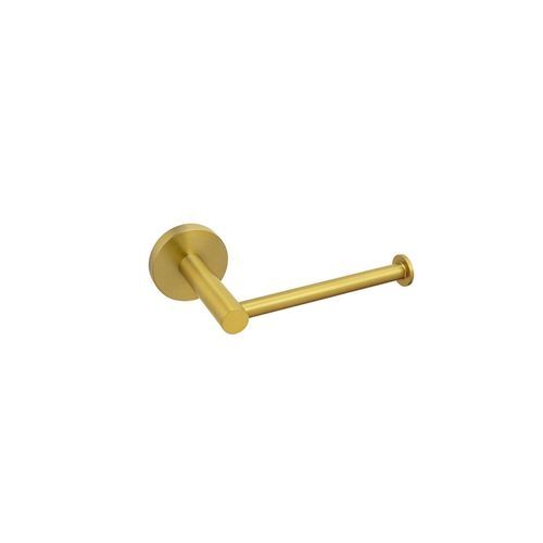 Lucid Pin Toilet Roll Holder Brushed Brass