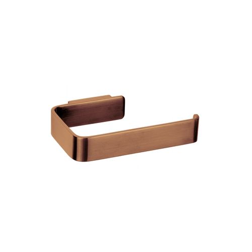 Loft Toilet Roll Holder Brushed Copper