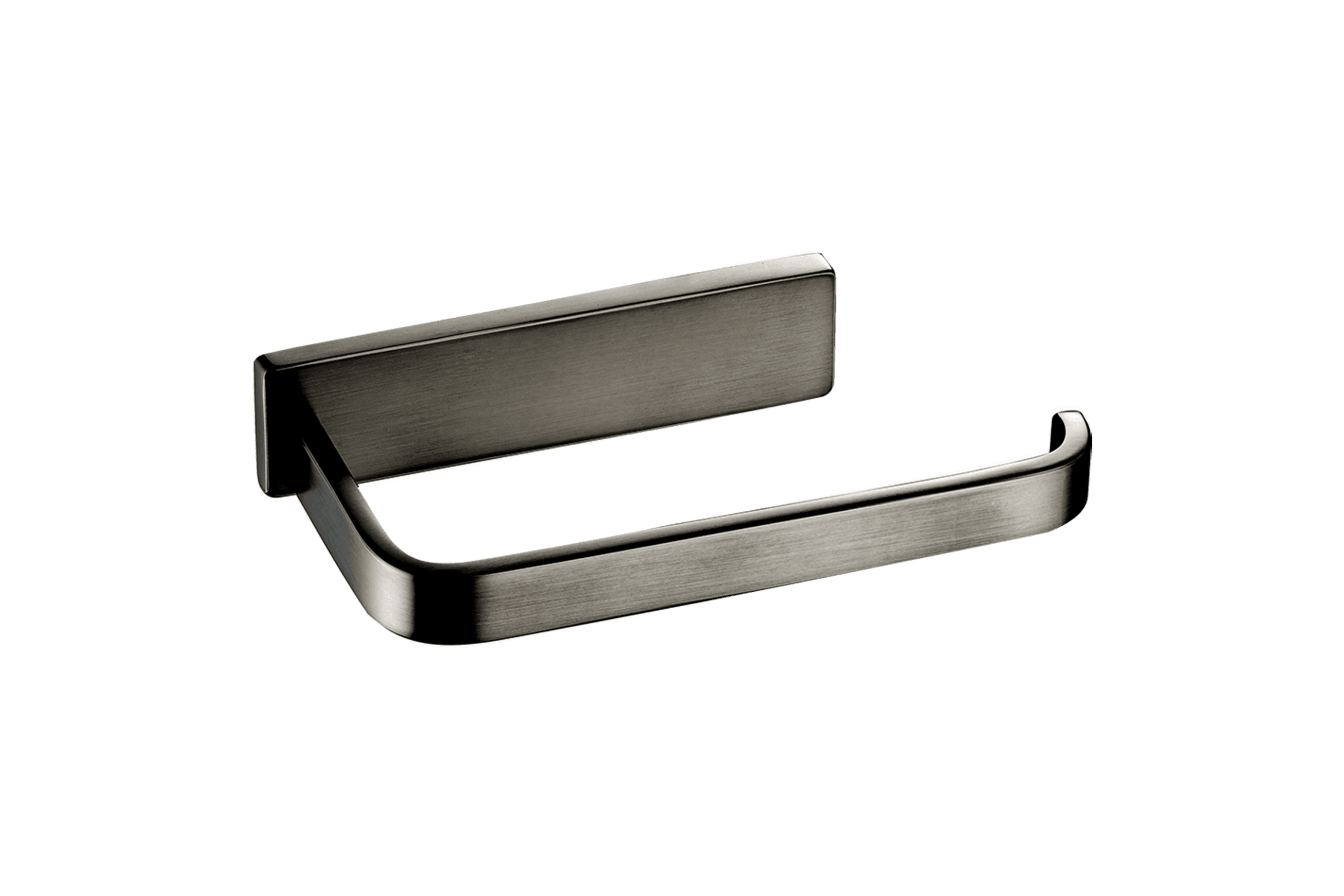 Cubic Toilet Roll Holder Gun Metal