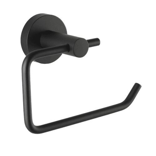 Lucid Pin Toilet Roll Ring Matte Black